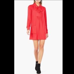 BCBGMaxAzria “Damario” Necktie Dress